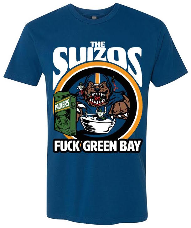 Buy The Suizos Fuck Greenbay Tshirt